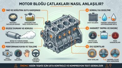 Motor Bloğu Çatlağı Nasıl Anlaşılır