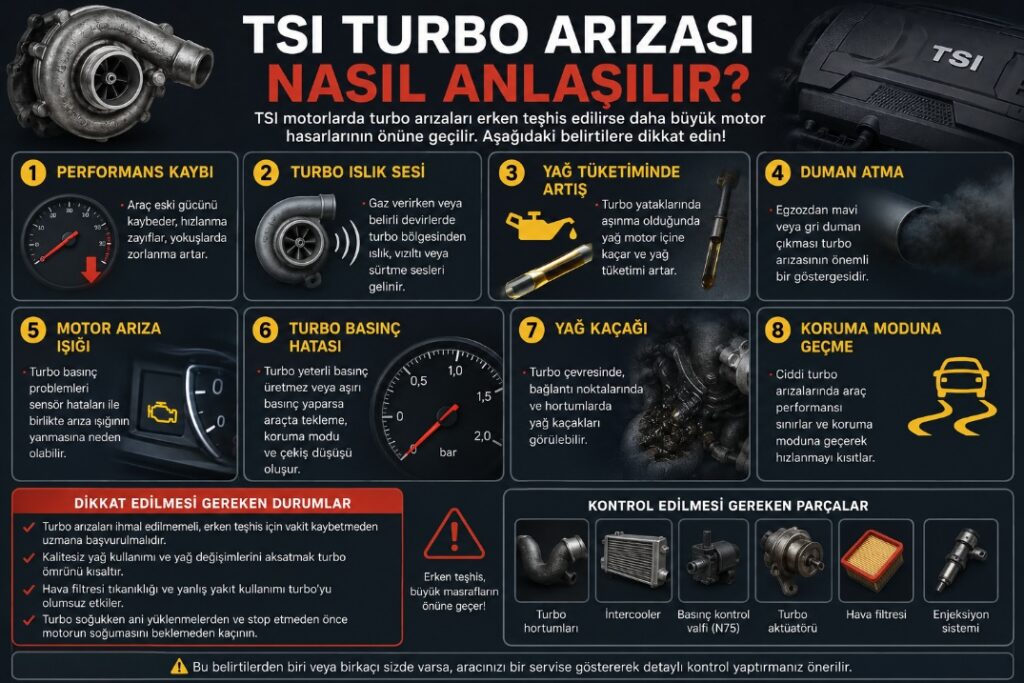 tsi turbo arızası