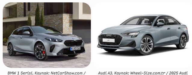 Bmw 1 vs Audi a3 karşılaştırması