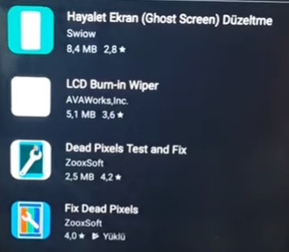 Redmi note 7 ghost screen çözümü