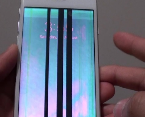 iPhone 6 ekran çizgi sorunu