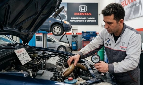 Honda Civic radyatör hortumu şişmesi