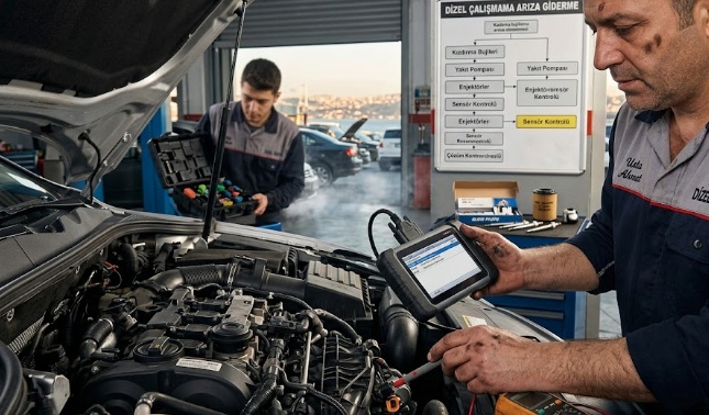 Dizel araçlarda marş basıyor motor çalışmıyor