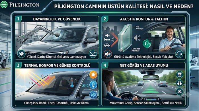 Pilkington cam nasıl