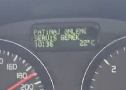 Volvo s40 patinaj önleme servis gerekli