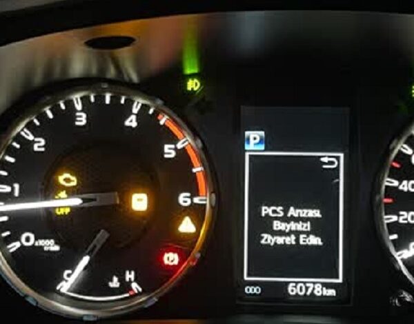 Toyota pcs arızası