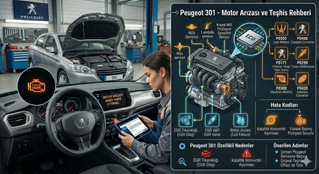 Peugeot motor arızası