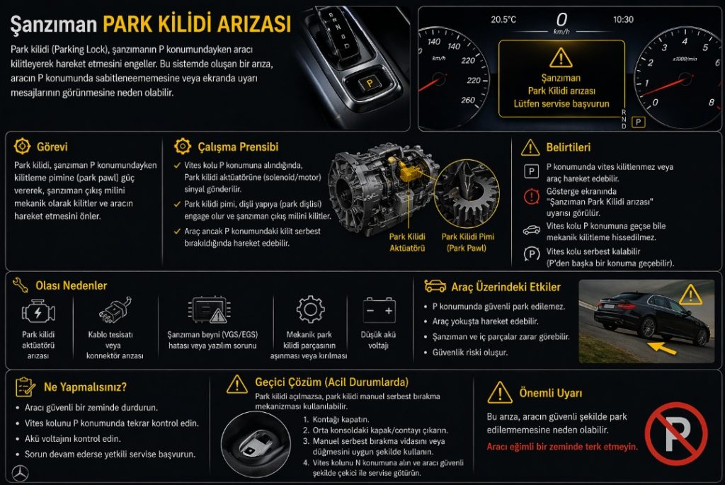 Şanzıman Park Kilidi (Parking Pawl) Sorunu