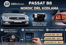 OBDeleven ile Passat B8 gündüz farlarıyla arka stopların yanması (Nordic DRL) nasıl kodlanır