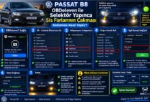 OBDeleven ile Passat B8 selektör yapınca sis farlarının çakması kodlaması nasıl yapılır