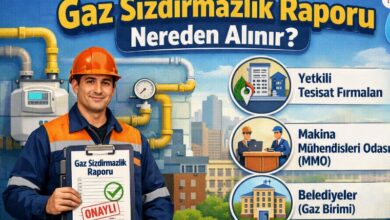 gaz sızdırmazlık raporu nereden alınır