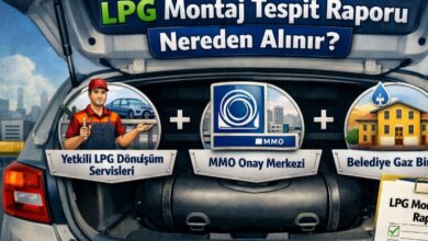 lpg montaj tespit raporu nereden alınır