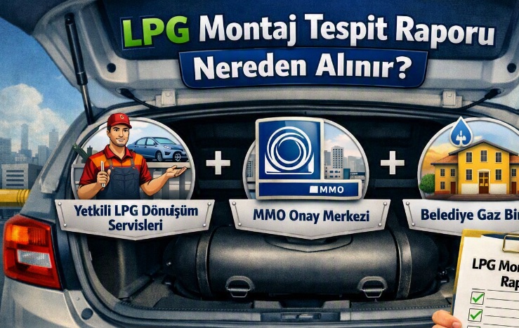 lpg montaj tespit raporu nereden alınır