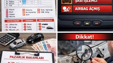 Oto ekspertiz raporunda yer alan terimler ve anlamları