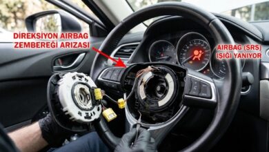 Direksiyon airbag zembereği arızası