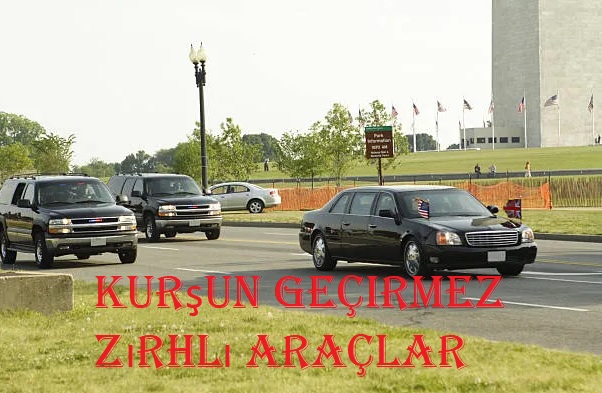 kurşun geçirmez zırhlı araçlar